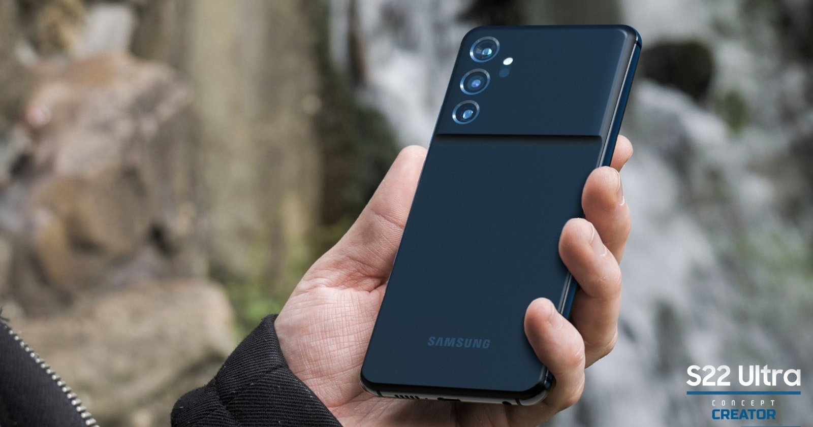 Concepto del Samsung Galaxy S22 Ultra