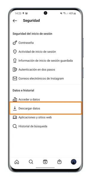 Cómo descargar todas las fotos y vídeos subidas a Instagram