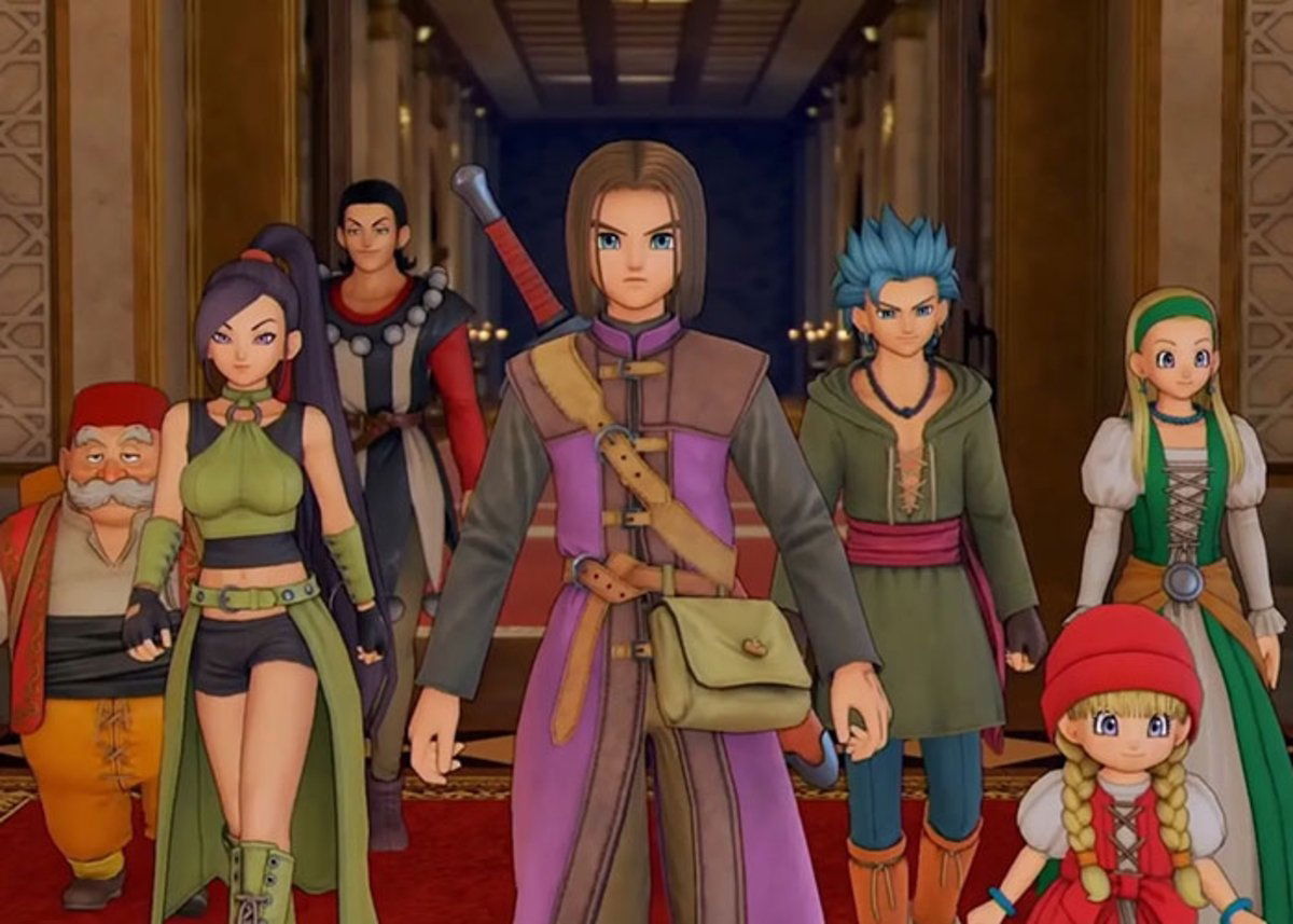 Dragon Quest XI-en Microsoft Cloud Gaming