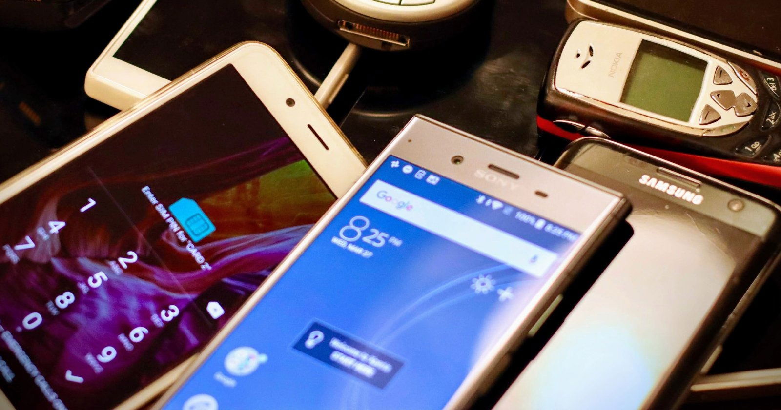 Móviles Android antiguos