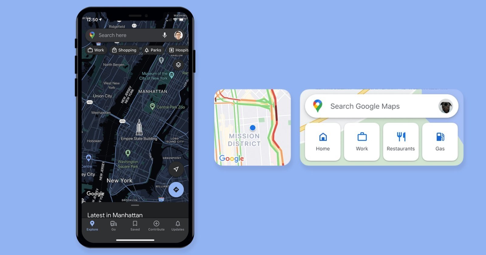 Novedades en Google Maps para iOS