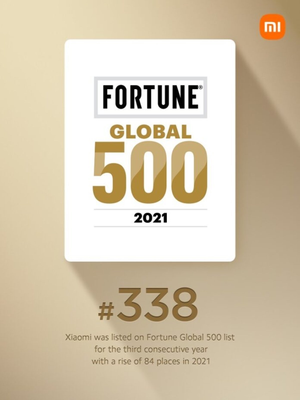 Xiaomi en Fortune 500