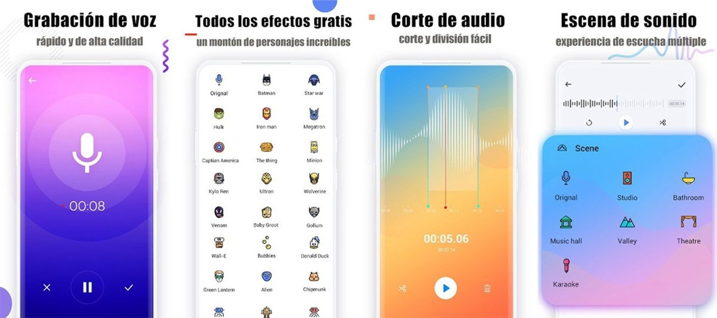 app Super cambiador de voz