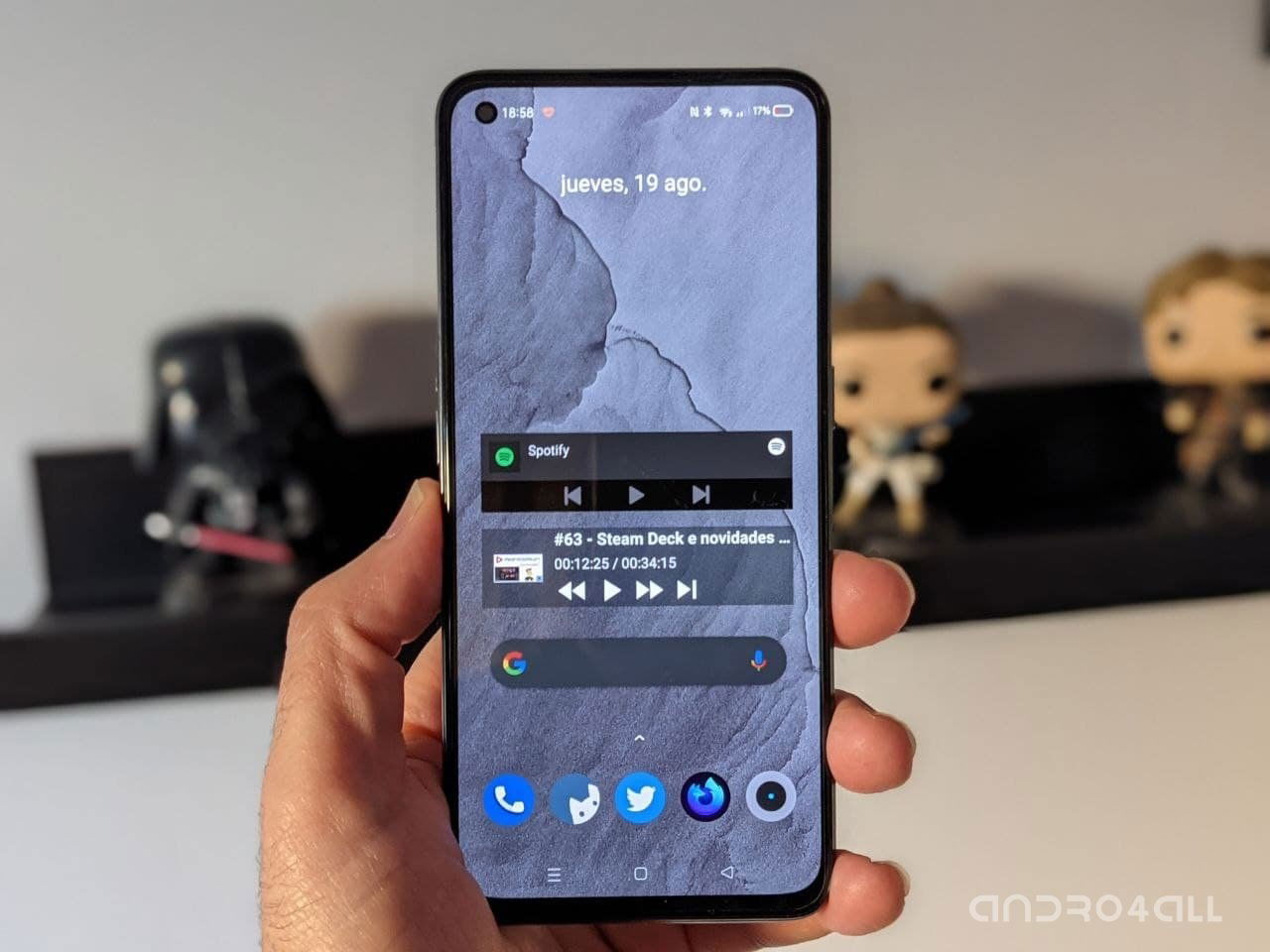 realme GT Master Edition pantalla