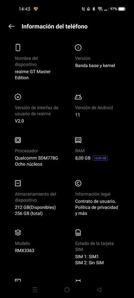 realme GT Master Edition, análisis: prestaciones de gama alta a precio de gama media