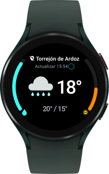 Correa Sport Samsung Galaxy Watch 5 / 5 Pro / 4 Silicona – Negro - Spain