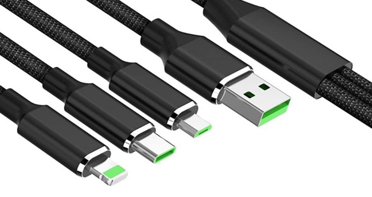Cable de carga 3 en 1
