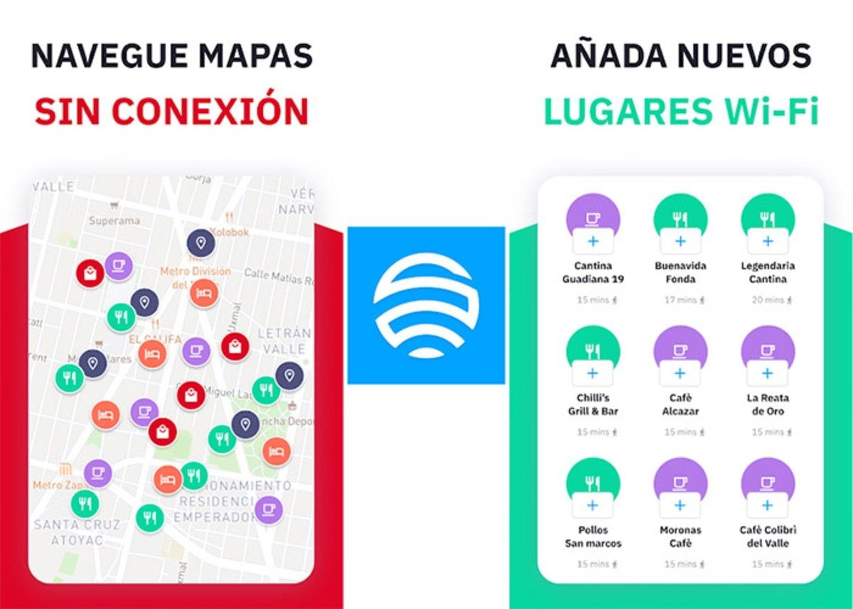 Contrasenas WiFi y WiFi gratis de Wiman