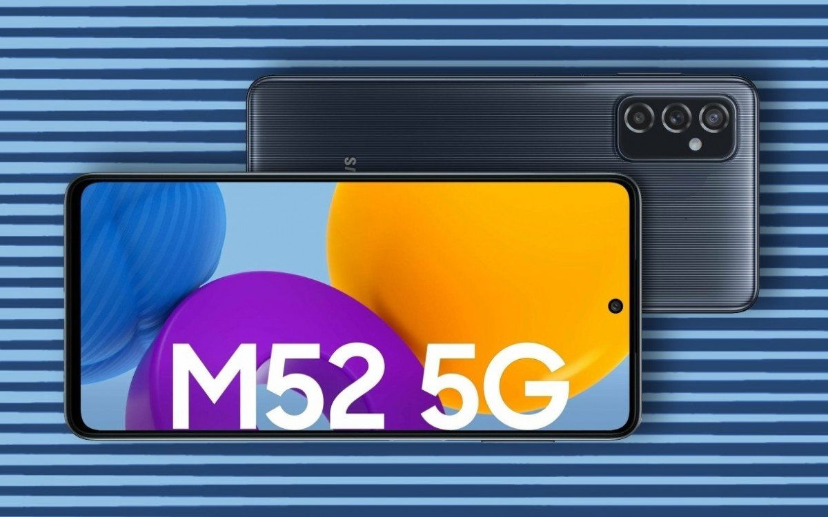 Galaxy M52 5G negro