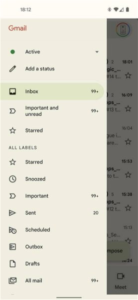 La app de Gmail se actualiza con nuevo diseño basado en Material You
