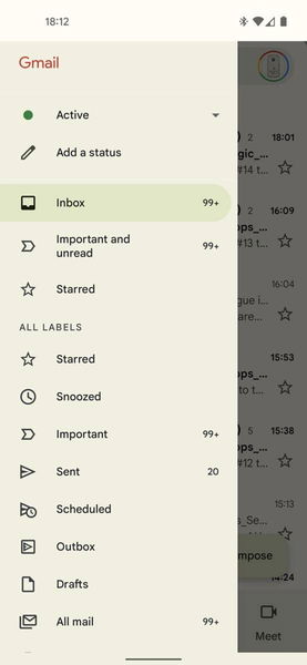 La app de Gmail se actualiza con nuevo diseño basado en Material You