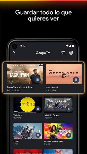 La app de Google TV para móviles llega a Play Store para sustituir a Google Play Películas