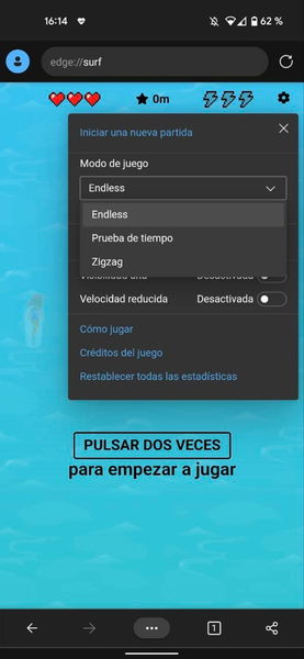 Cómo jugar al minijuego del surf en Microsoft Edge en PC y móvil