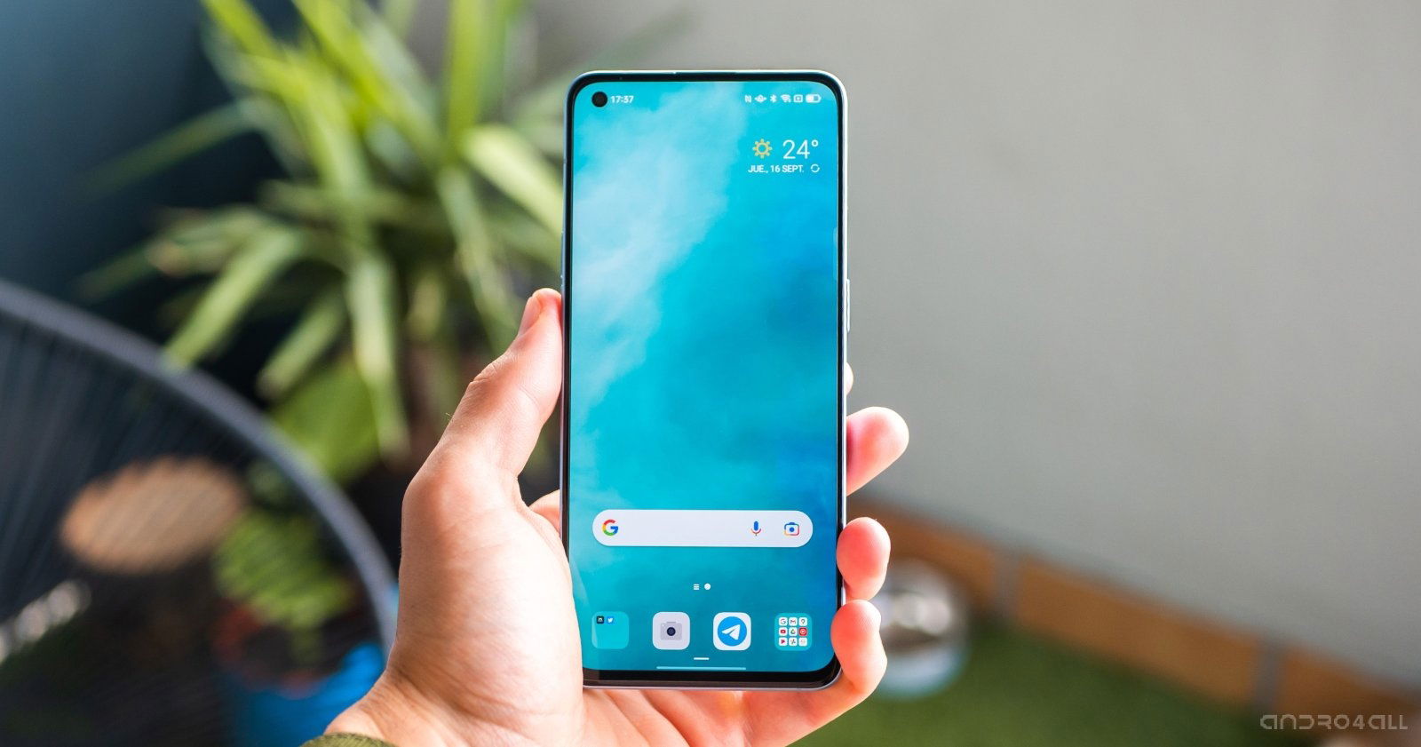 Pantalla del OPPO Reno 6 5G