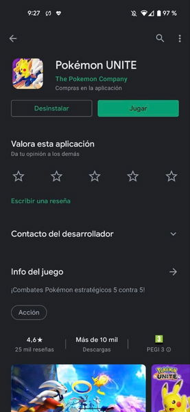 Pokémon UNITE ya se puede descargar gratis en Google Play Store