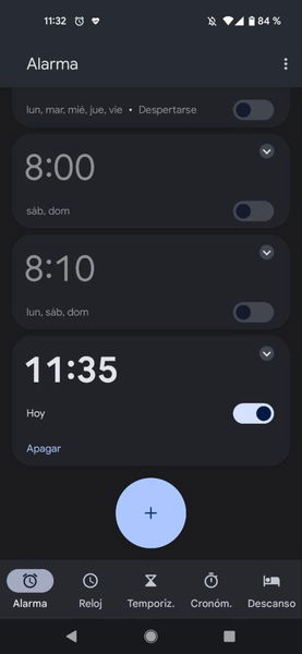 Las apps de calculadora y reloj de Google se actualizan con diseño Material You