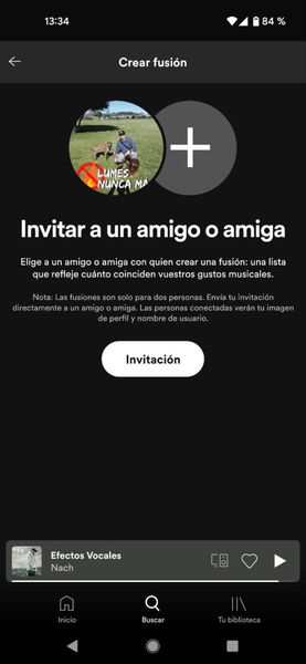 Qué son las fusiones de Spotify y cómo crear una con tus amigos