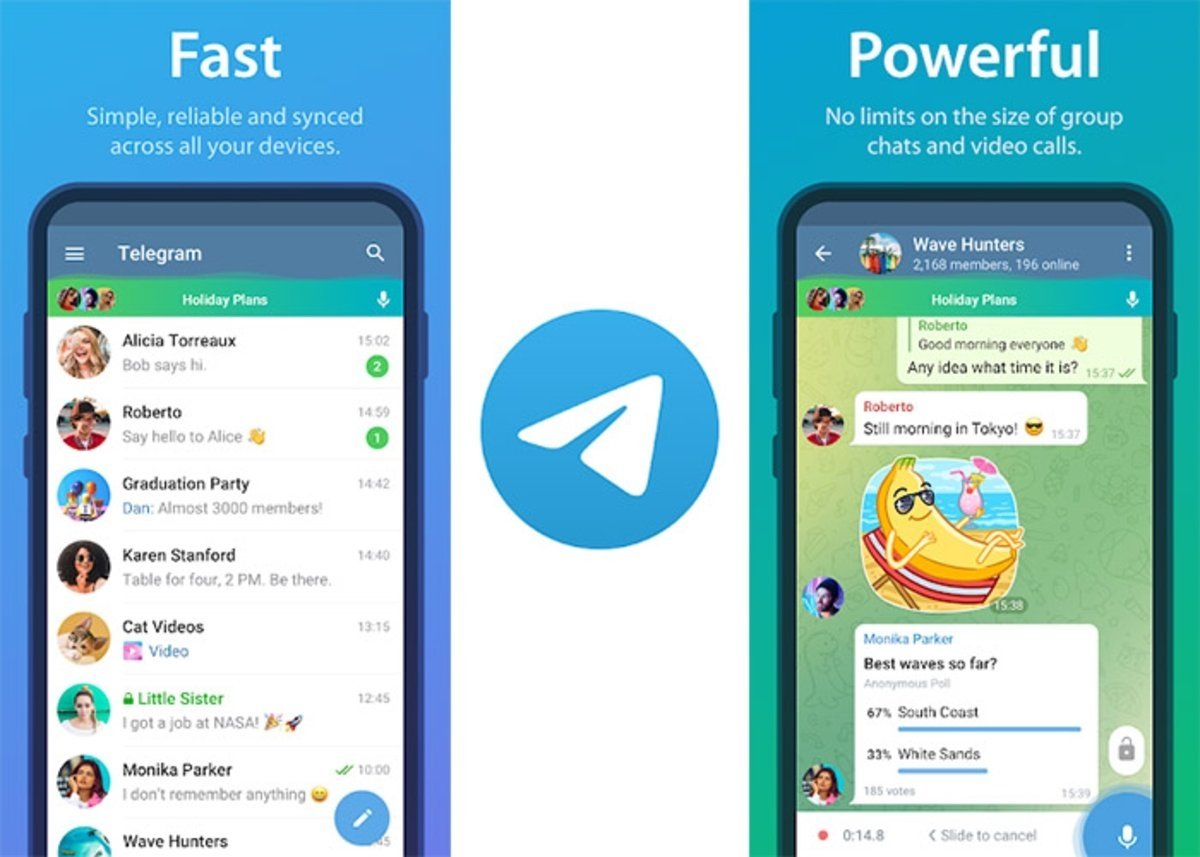 Telegram una de las mejores apps de chat de voz para gamers