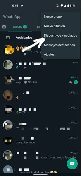 Cómo ahorrar batería en el móvil mientras usas WhatsApp Web