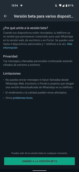 Cómo ahorrar batería en el móvil mientras usas WhatsApp Web