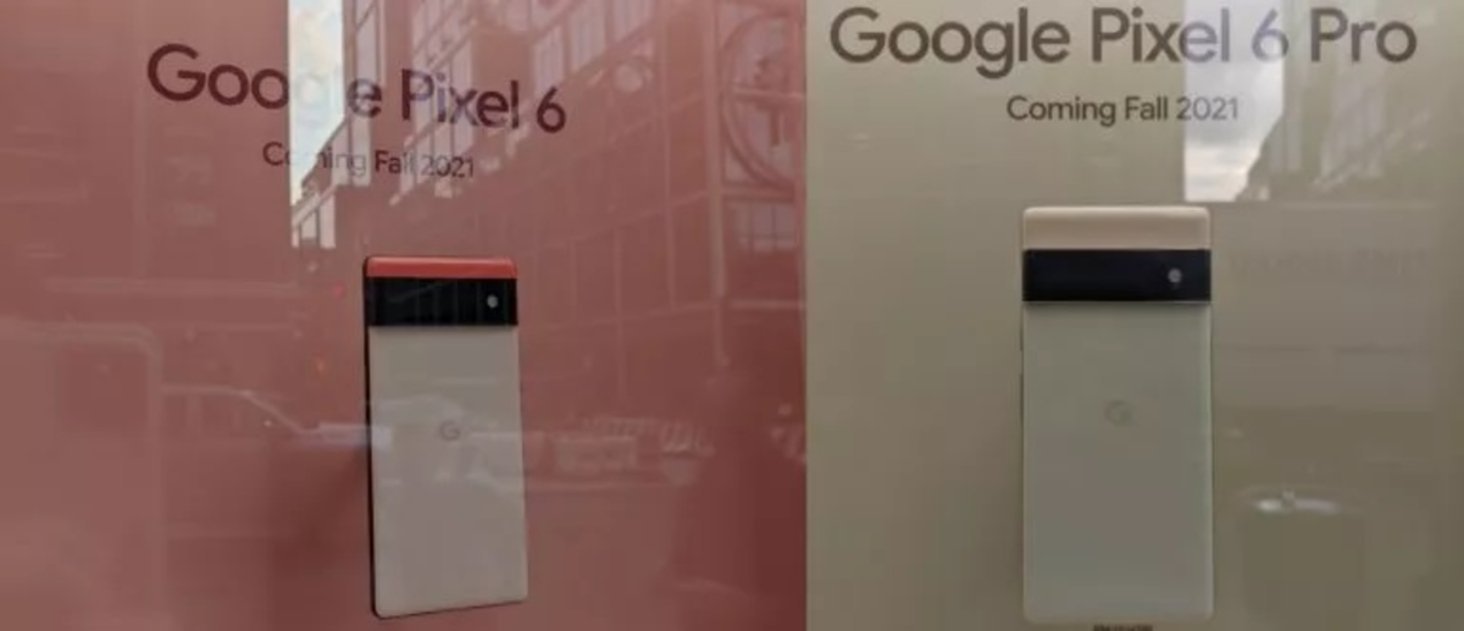 Carteles publicitarios Google Pixel 6