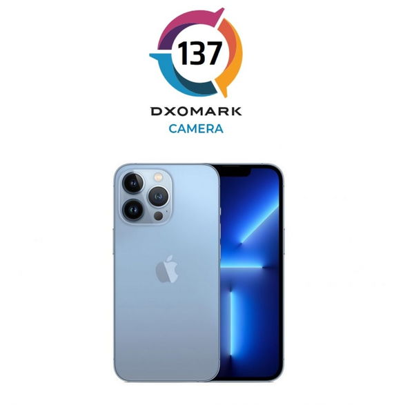 Puntuación del iPhone 13 en DxOMark