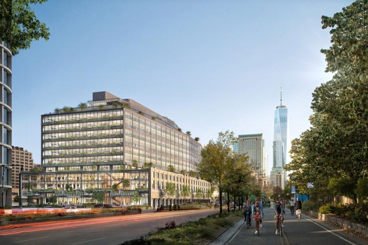 Nuevas oficinas de Google en Manhattan, Nueva York