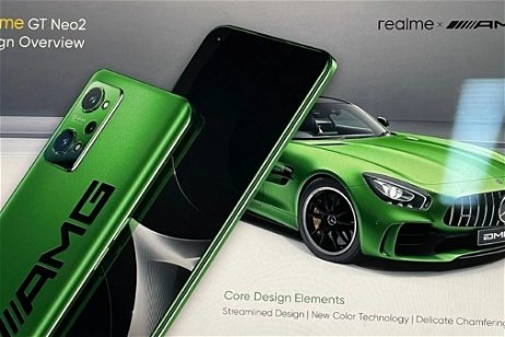 "Eres más raro que un móvil verde": atención al último color de realme, está inspirado en un Mercedes-AMG