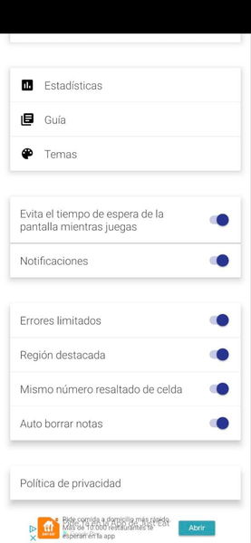 Una de las mejores apps de sudokus de Google Play es gratis por tiempo limitado