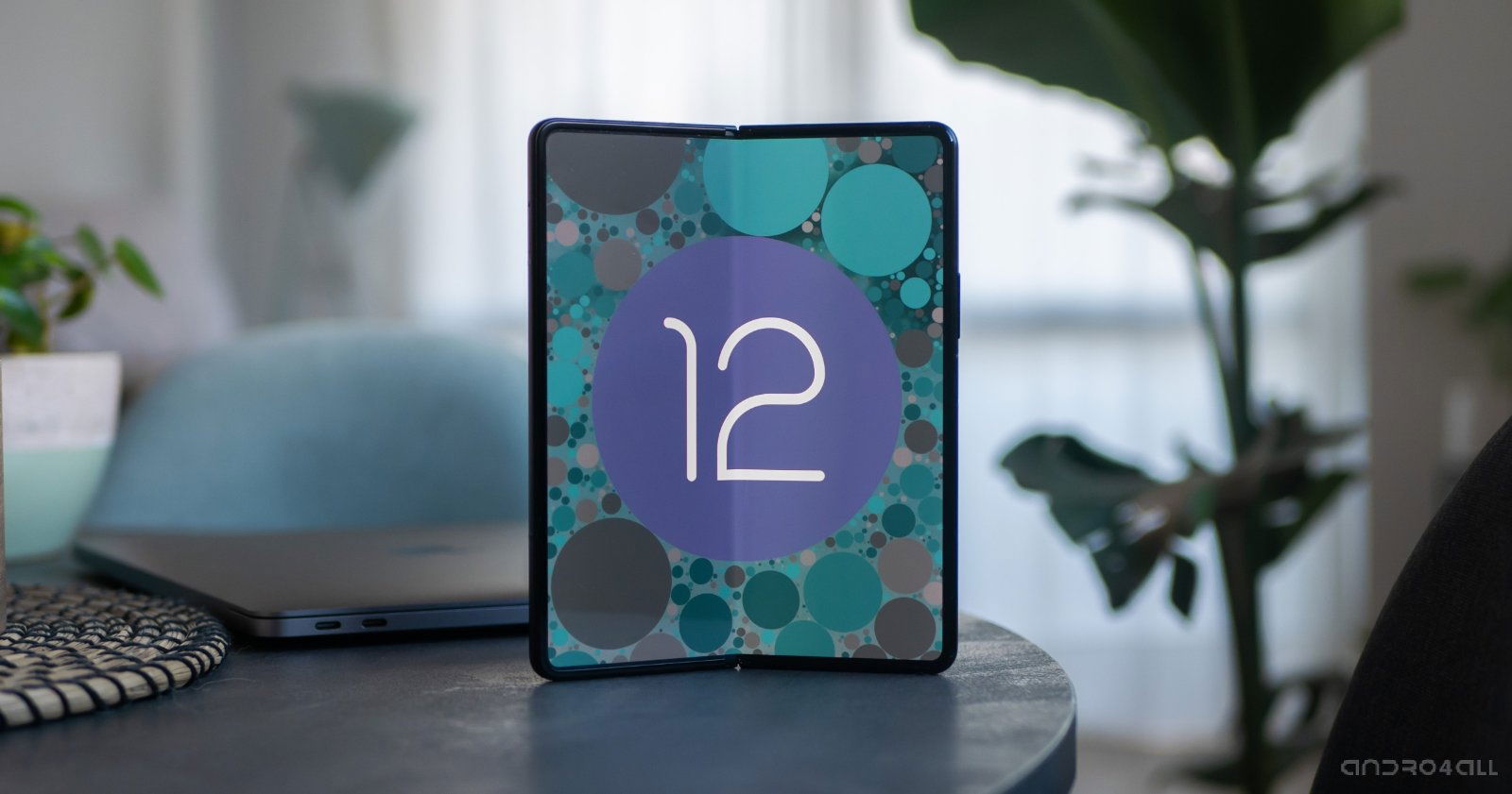 Android 12 en un Samsung Galaxy Z Fold3