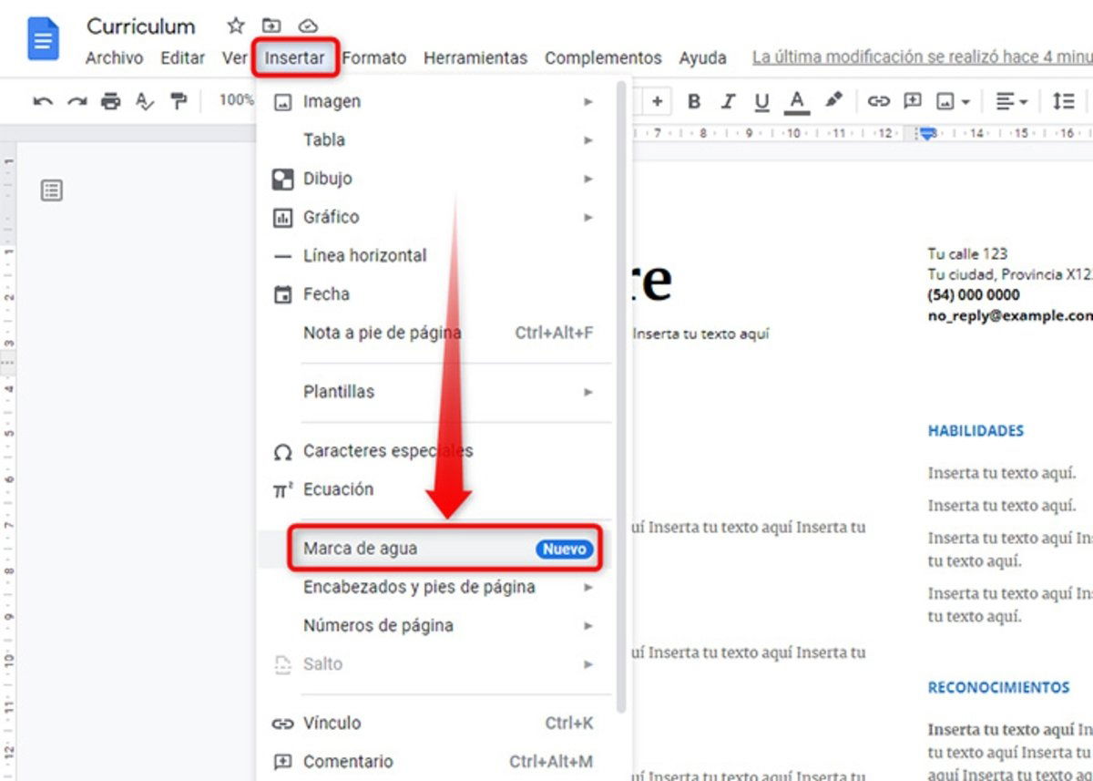 Asi podras agregar marcas de agua a tus documentos en Google Docs