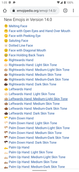 Los 37 nuevos emojis que llegarán a tu móvil junto a Android 12L