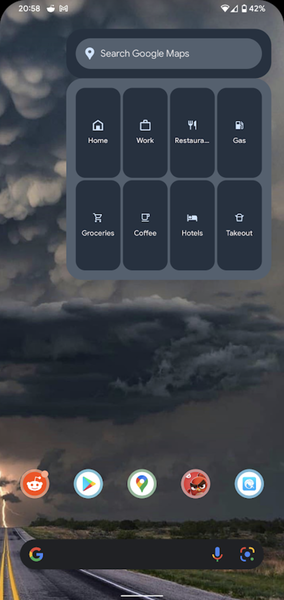 El nuevo widget de Google Maps ya está disponible en Android