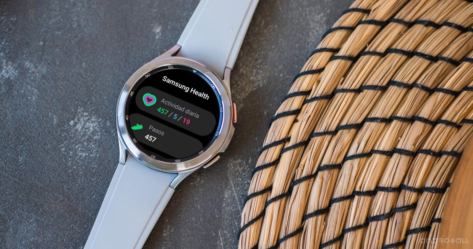 Samsung Health en el Samsung Galaxy Watch 4 Classic