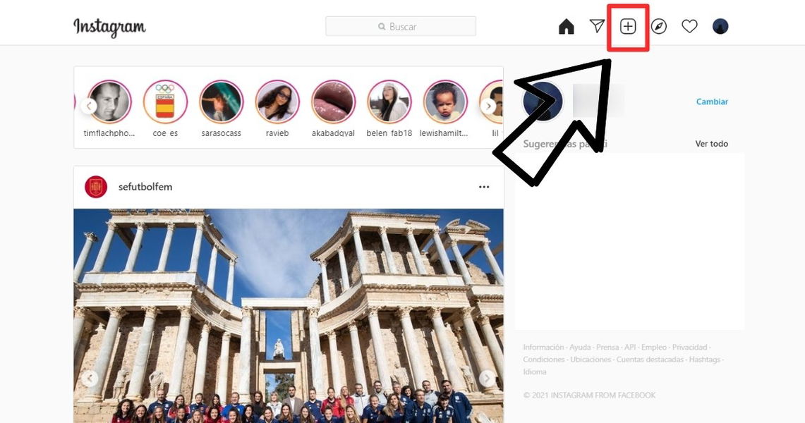 Cómo subir fotografías a Instagram desde el PC