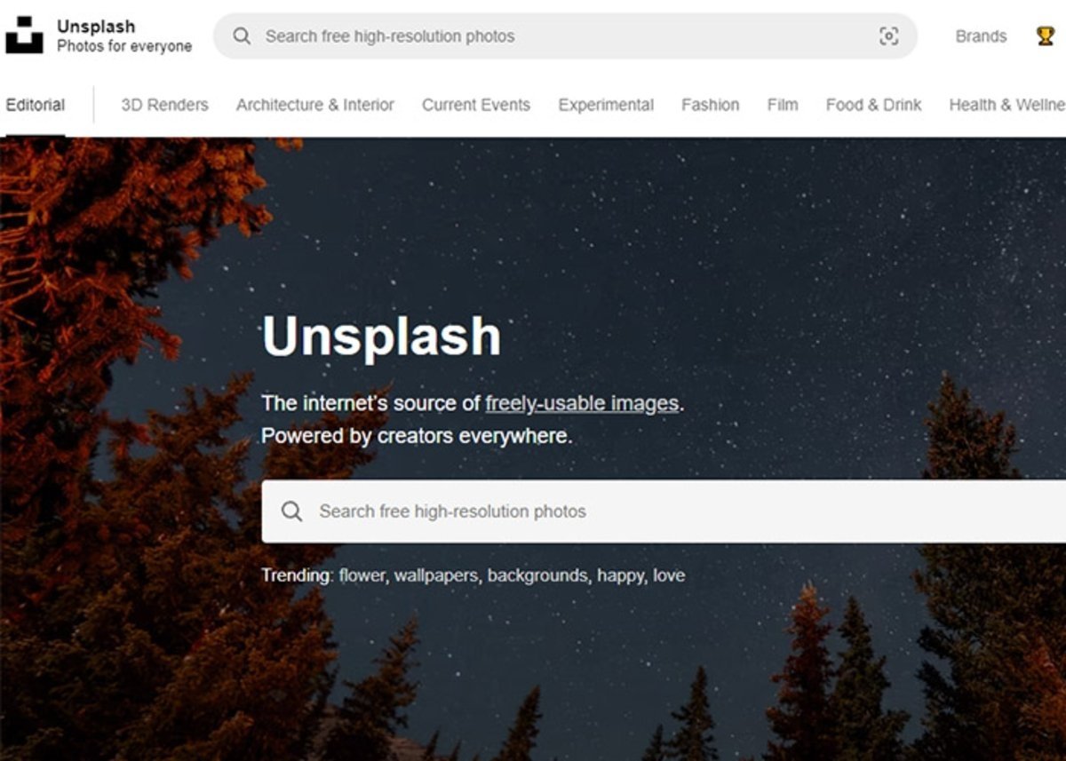 Unsplash es una de las mejores páginas web para descargar imagenes gratis