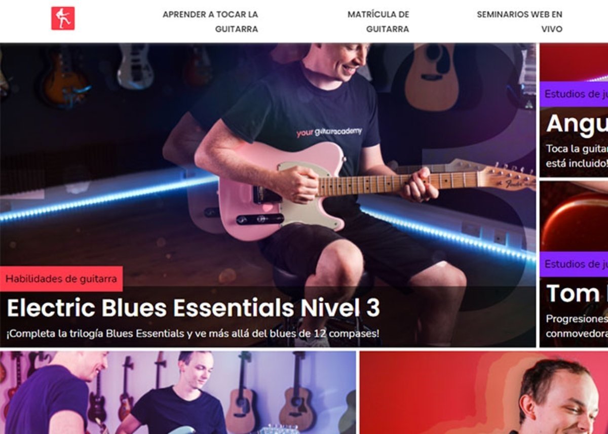 Your Guitar Academy: la mejor web para aprender a tocar el instrumento de cuerda