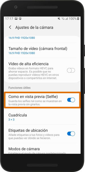 ¿Tienes un móvil Samsung? Desactiva este ajuste en las opciones para hacer mejores selfis