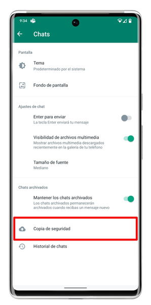 Así puedes proteger tus copias de seguridad de WhatsApp con cifrado de extremo a extremo