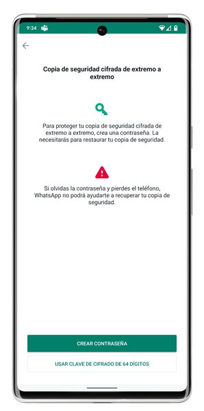 Así puedes proteger tus copias de seguridad de WhatsApp con cifrado de extremo a extremo