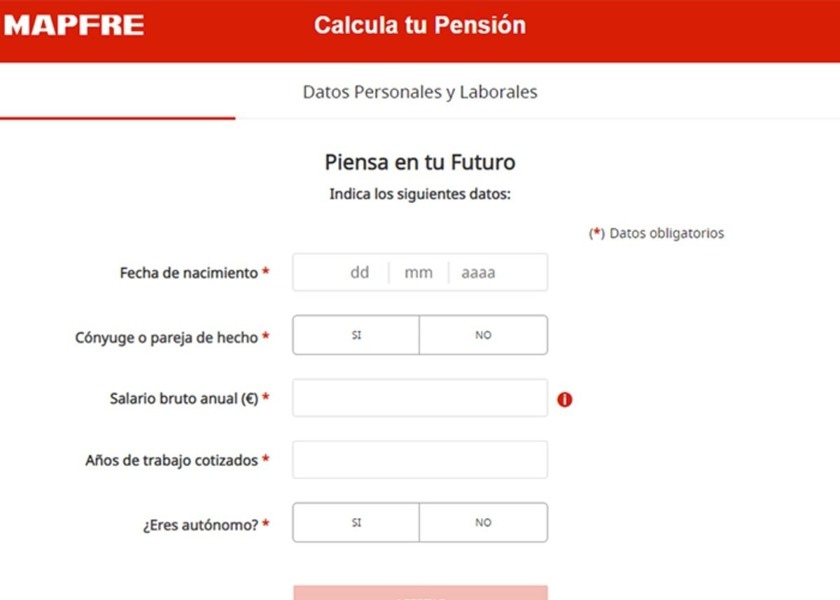 Fundacion MAPFRE: calcula tu pension y piensa en tu futuro