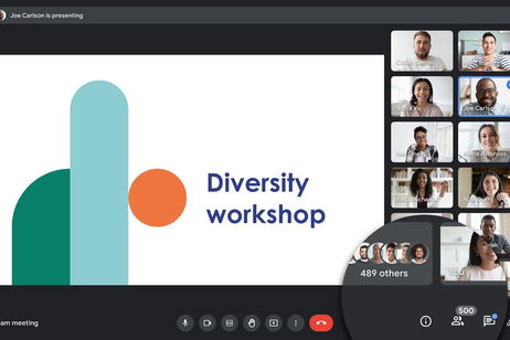Google Meet te permitirá meter a 500 personas en una videollamada