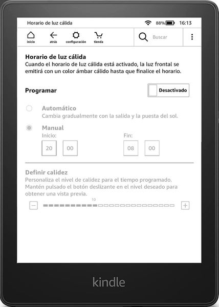 Ebook Kindle Paperwhite 5 gen luz sin registro a  Sin Publicidad