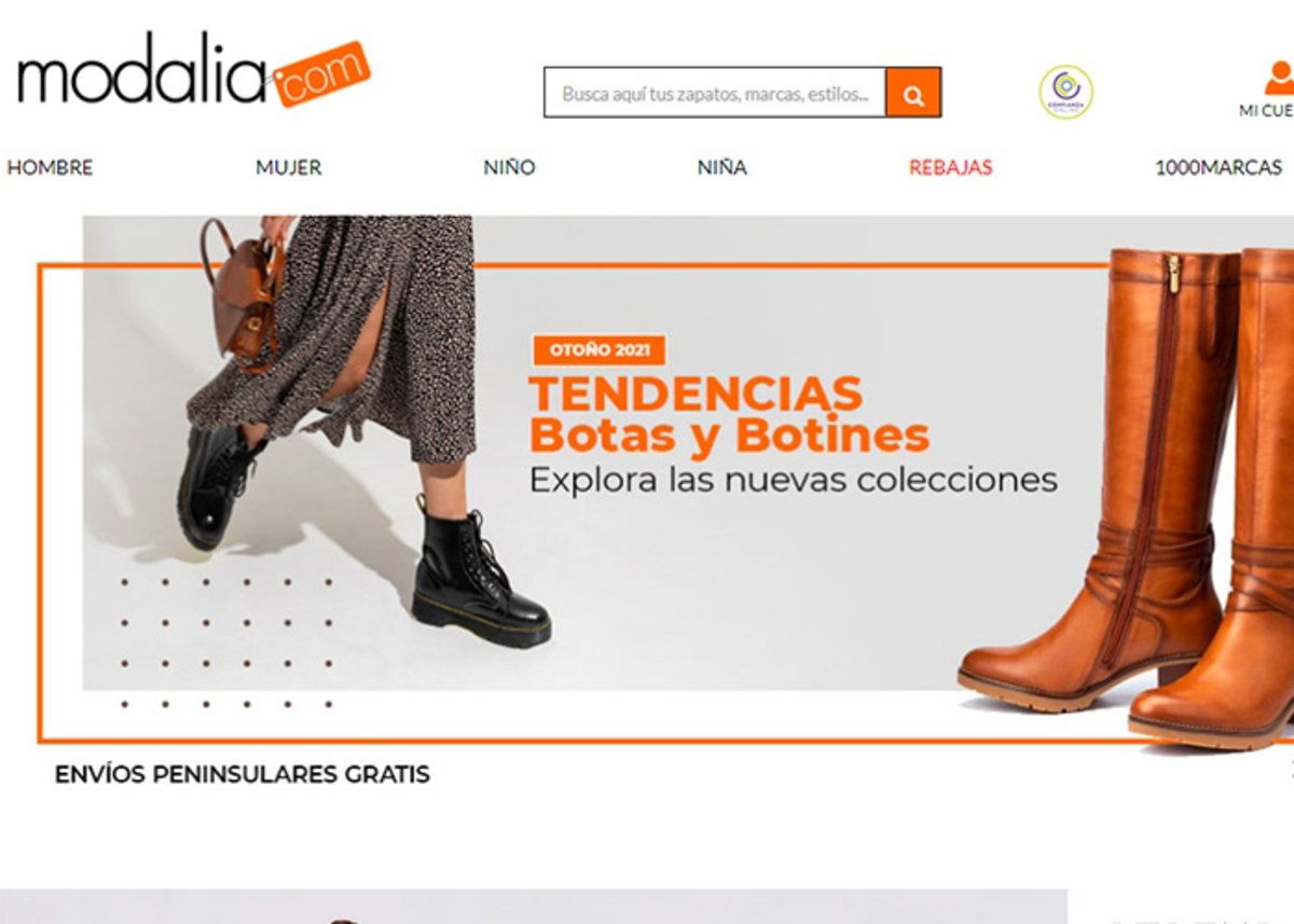 Modalia botas online mujer