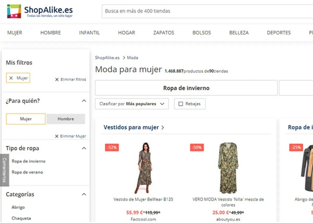 ShopALike: moda para la mujer actual