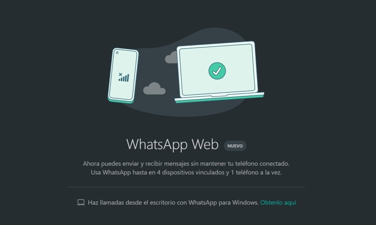 WhatsApp multidispositivo en PC