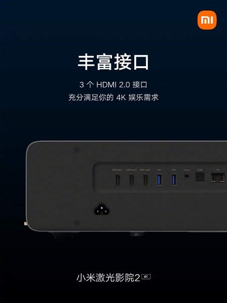 Xiaomi presenta su nuevo proyector láser con calidad de imagen 4K, Smart TV