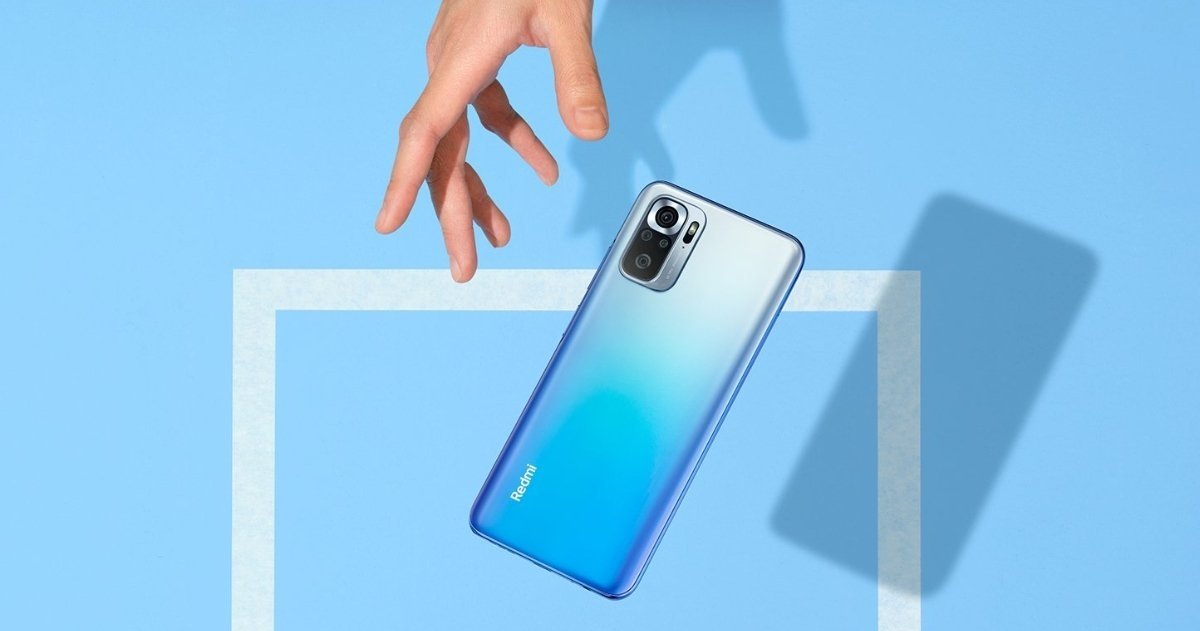 Xiaomi Redmi Note 10s azul