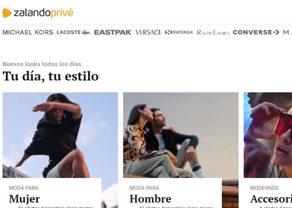 Zalando Privee: tu día, tu estilo