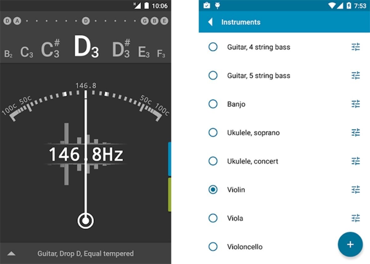 gStrings: aplicación móvil ideal para afinar diferentes instrumentos musicales